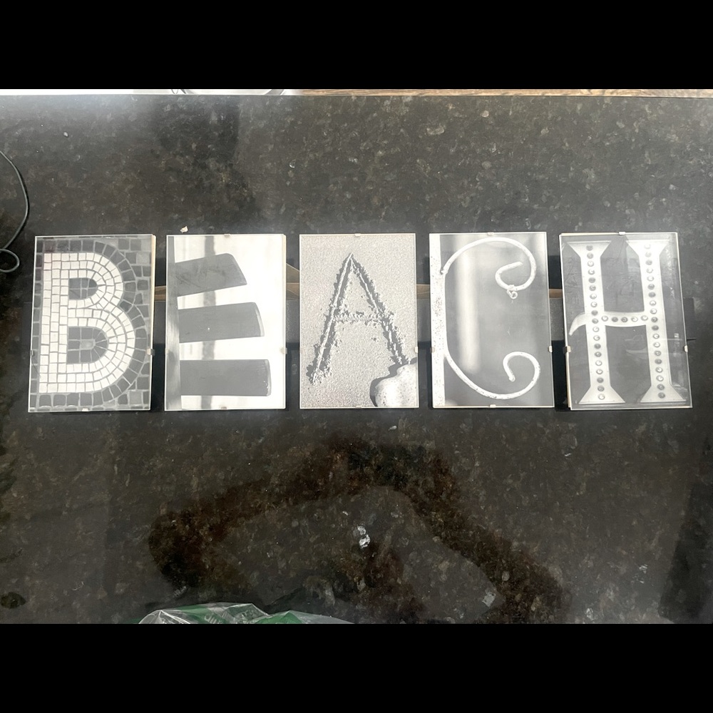 Beach wall decor